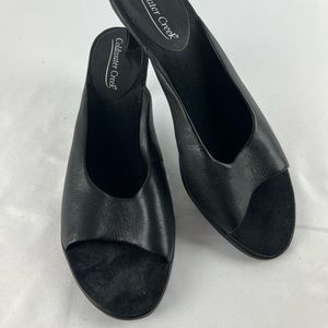 Coldwater Creek heels - black